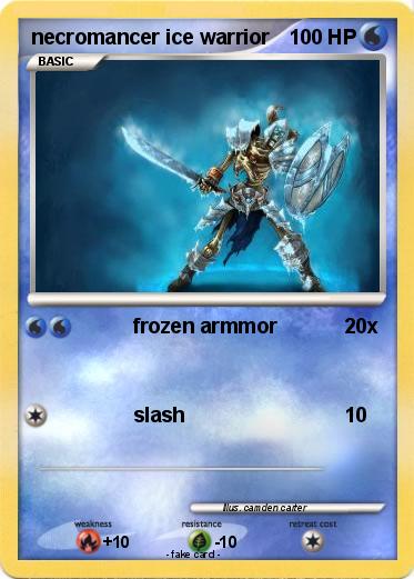 Pokemon necromancer ice warrior