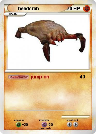 Pokemon headcrab