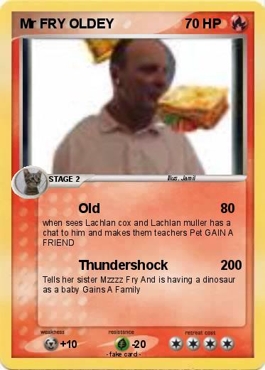Pokemon Mr FRY OLDEY