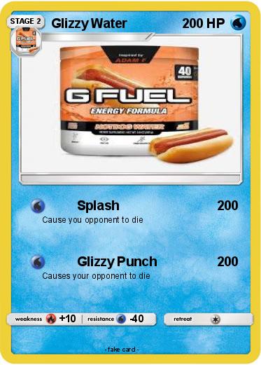 Pokemon Glizzy Water