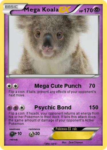 Pokemon Mega Koala Pokemon Mega Koala