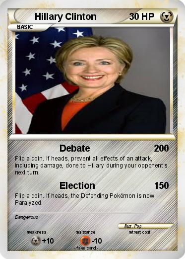 Pokemon Hillary Clinton