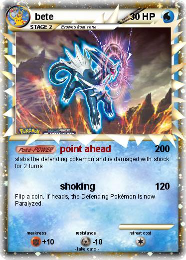 Pokemon bete