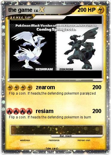 Pokemon the game