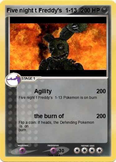 Pokemon Five night t Freddy's  1-13