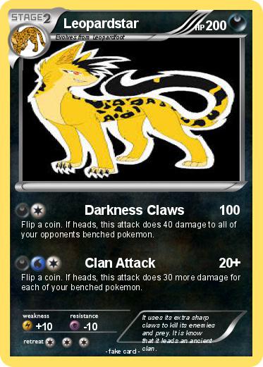 Pokemon Leopardstar
