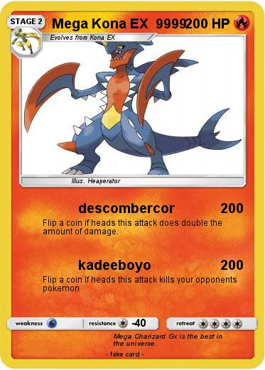Pokemon Mega Kona EX  9999