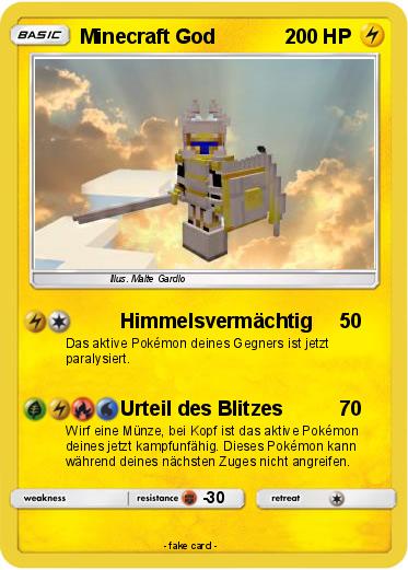 Pokemon Minecraft God