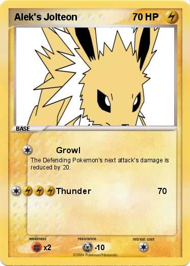 Pokemon Alek's Jolteon