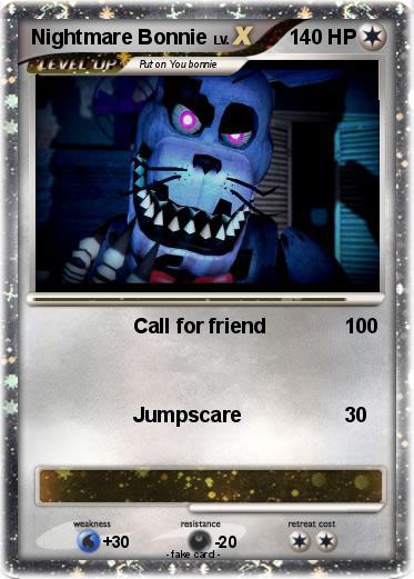 Pokemon Nightmare Bonnie