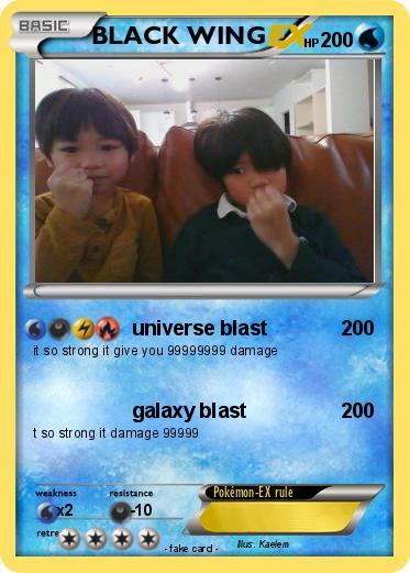 Pokemon BLACK WING
