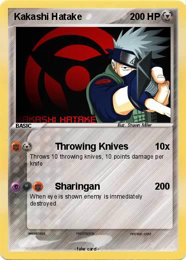 Pokemon Kakashi Hatake