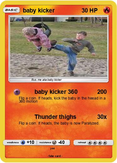 Pokemon baby kicker