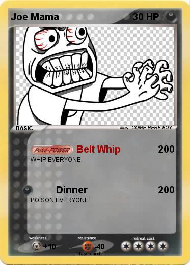 Pokemon Joe Mama