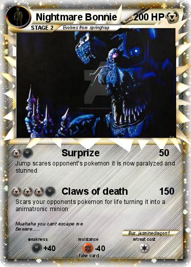 Pokemon Nightmare Bonnie