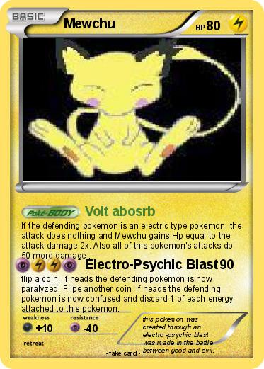 Pokemon Mewchu
