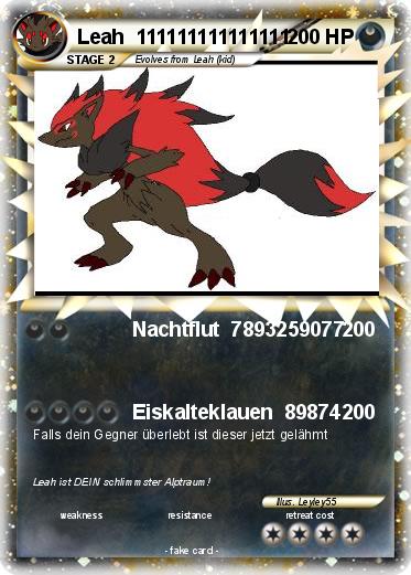 Pokemon Leah  111111111111111