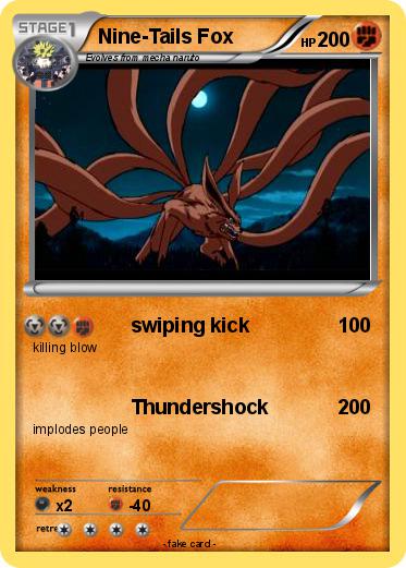 Pokemon Nine-Tails Fox