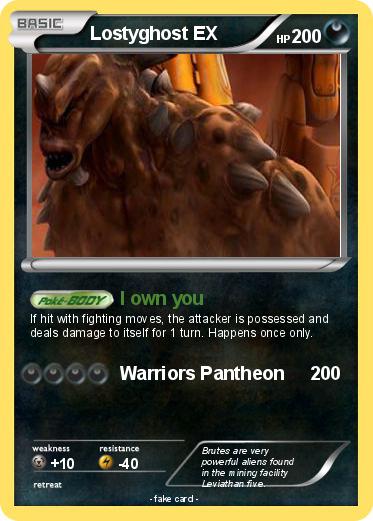 Pokemon Lostyghost EX
