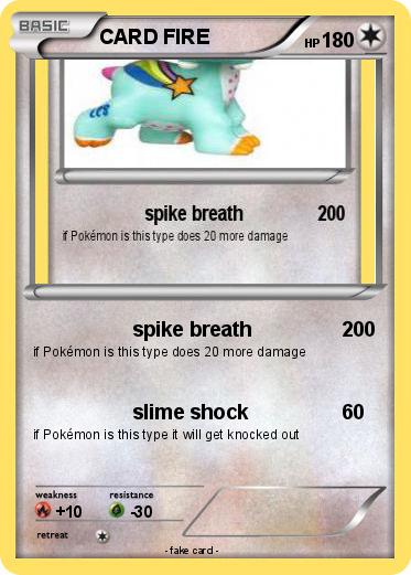 Pokemon CARD FIRE