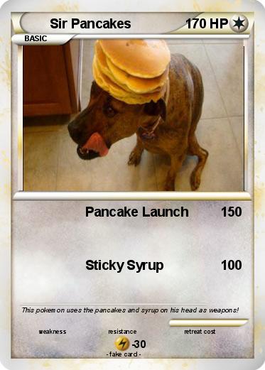 Pokemon Sir Pancakes