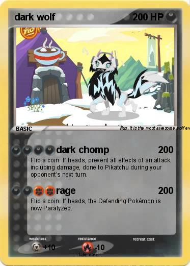 Pokemon dark wolf