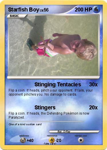 Pokemon Starfish Boy