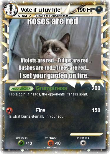 Pokemon Vote if u luv life