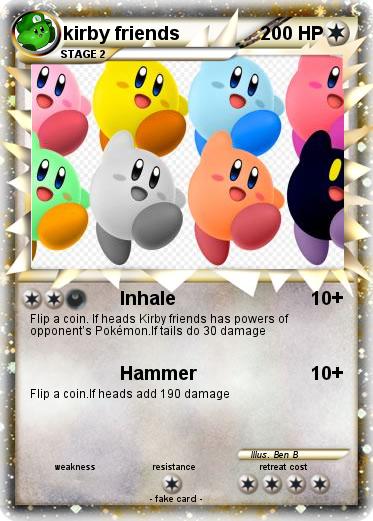 Pokemon kirby friends
