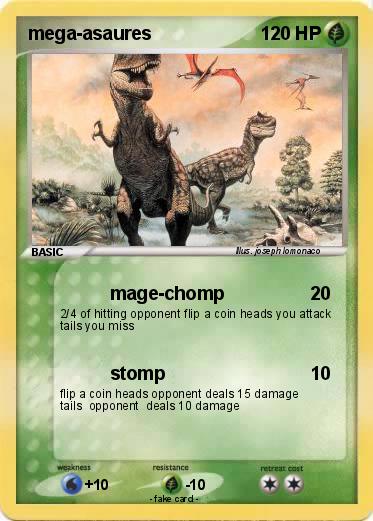 Pokemon mega-asaures