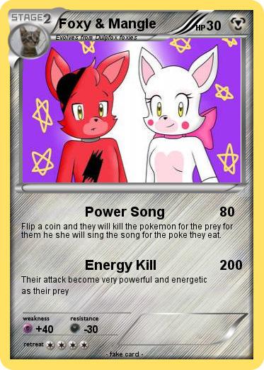 Pokemon Foxy & Mangle
