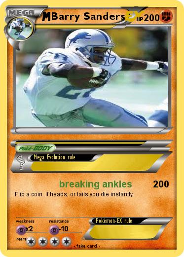 Pokemon Barry Sanders