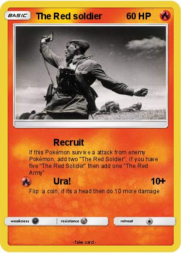 Pokemon The Red soldier