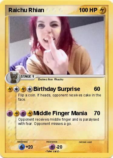Pokemon Raichu Rhian