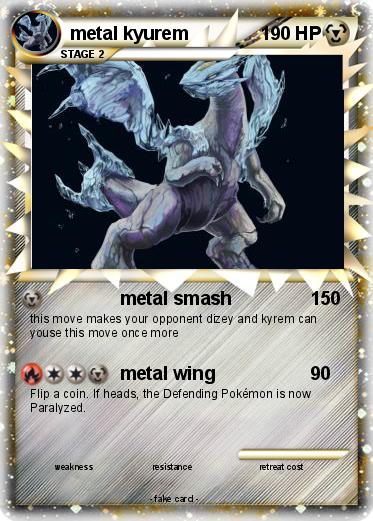 Pokemon metal kyurem