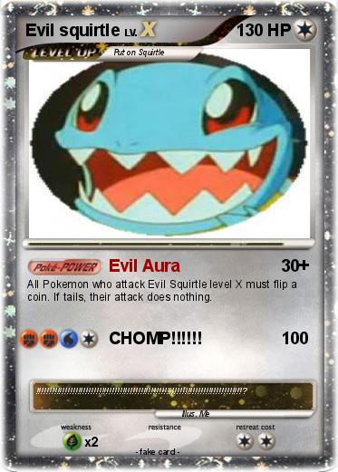 Pokemon Evil squirtle