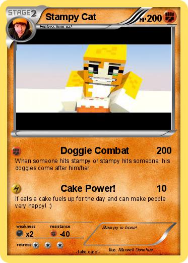 Pokemon Stampy Cat