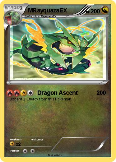 Pokemon MRayquazaEX