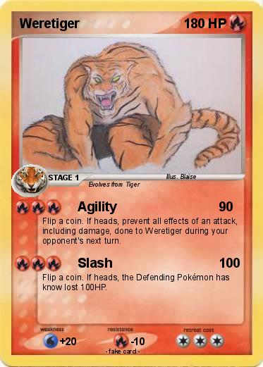 Pokemon Weretiger