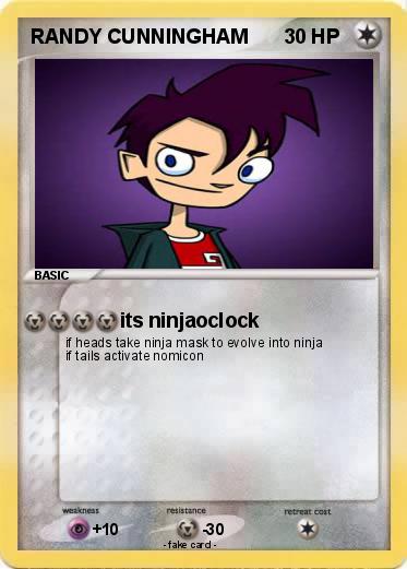 Pokemon RANDY CUNNINGHAM