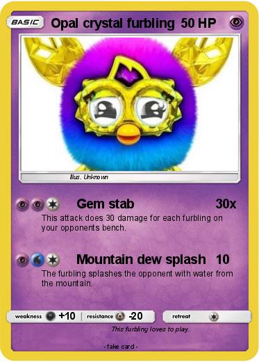 Pokemon Opal crystal furbling