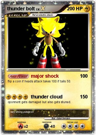Pokemon thunder bolt