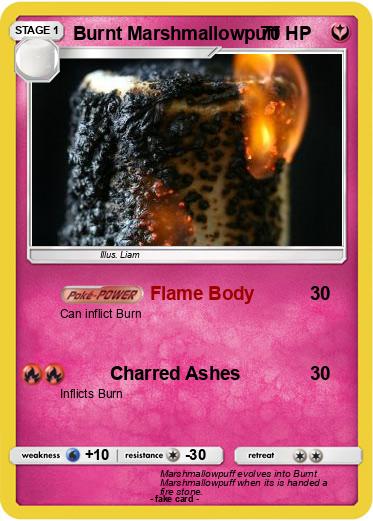 Pokemon Burnt Marshmallowpuff