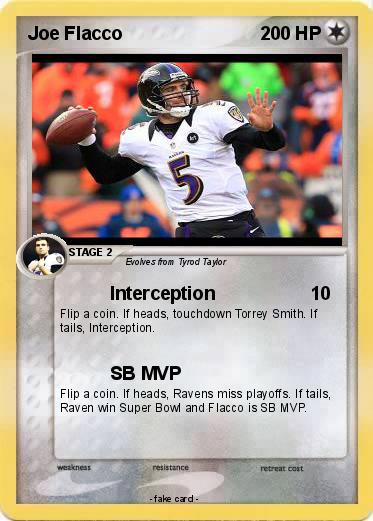 Pokemon Joe Flacco