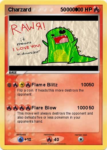 Pokemon Charzard                    500000