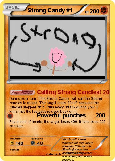 Pokemon Strong Candy #1