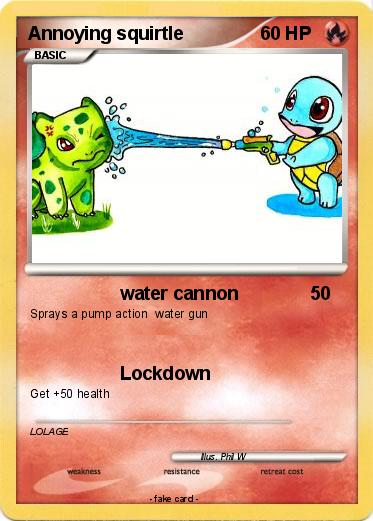 Pokemon Annoying squirtle