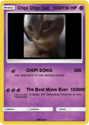 Pokemon Chipi Chipi Cat   1000
