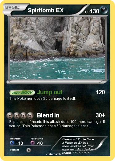 Pokemon Spiritomb EX