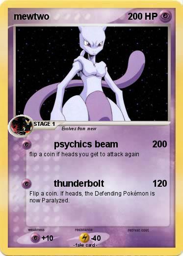 Pokemon mewtwo